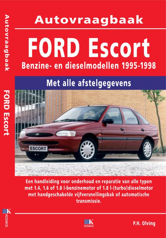 Omslag van Ford Escort Benzine- en dieselmodellen 1995-1998