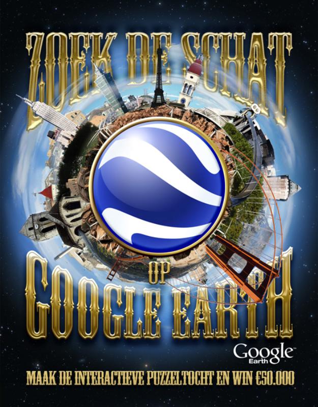 Omslag van Zoek de schat op Google Earth
