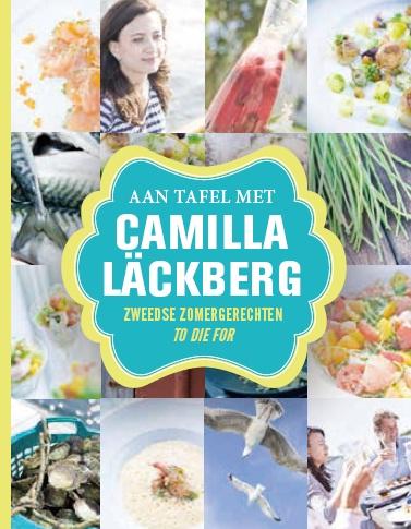 Omslag van Aan tafel met Camilla Lackberg