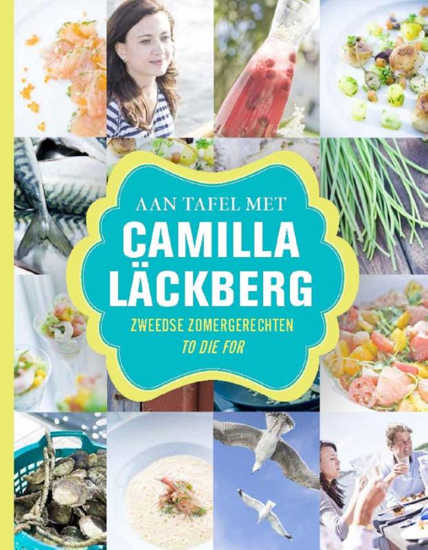 Omslag van Aan tafel met Camilla Lackberg