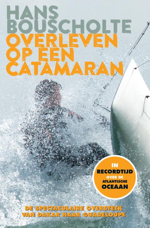 Omslag van Overleven op een catamaran