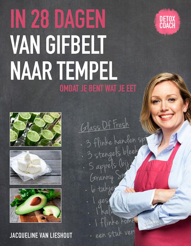 Omslag van In 28 dagen van gifbelt naar tempel
