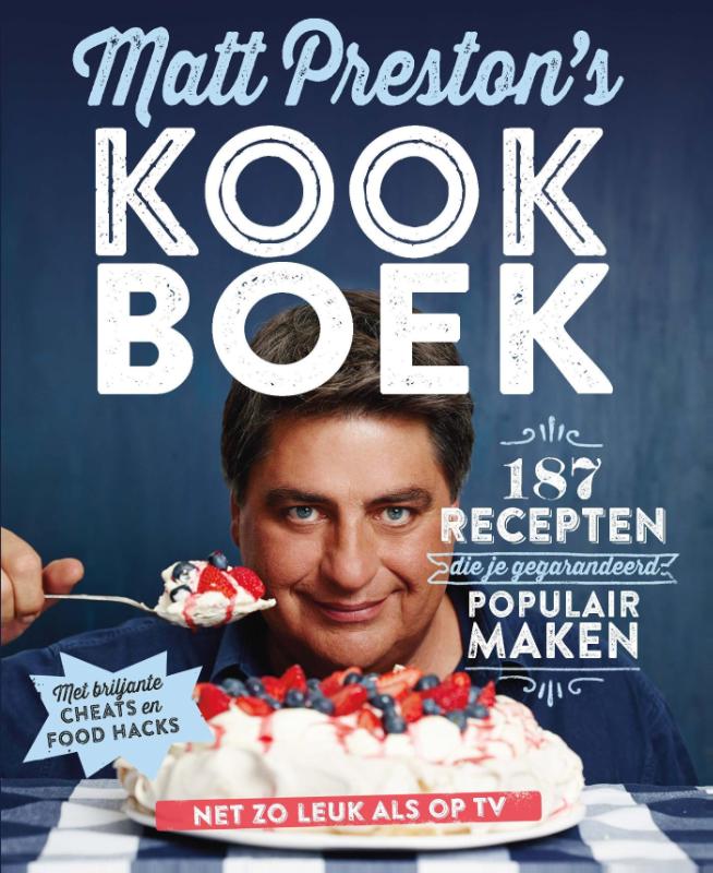 Omslag van Matt Prestons kookboek