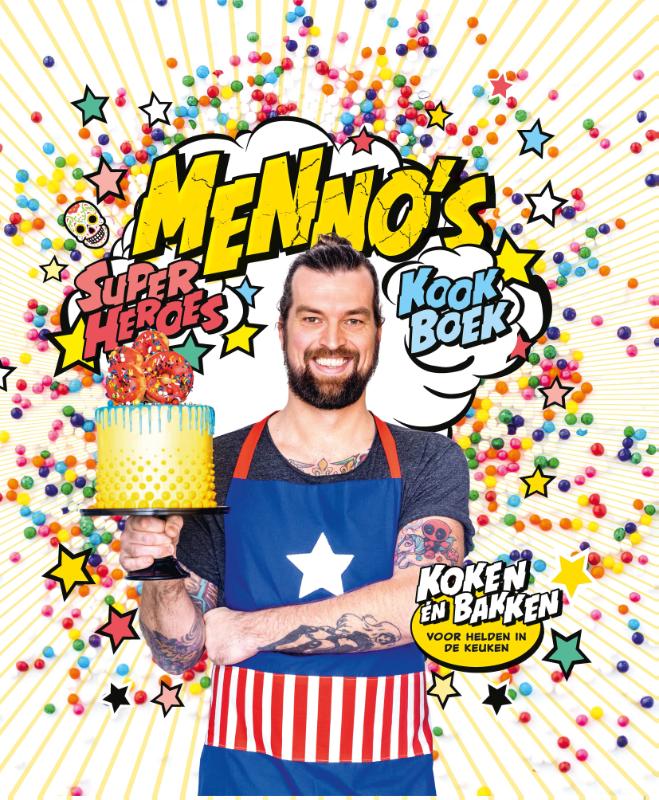 Omslag van Menno's superheroes kookboek