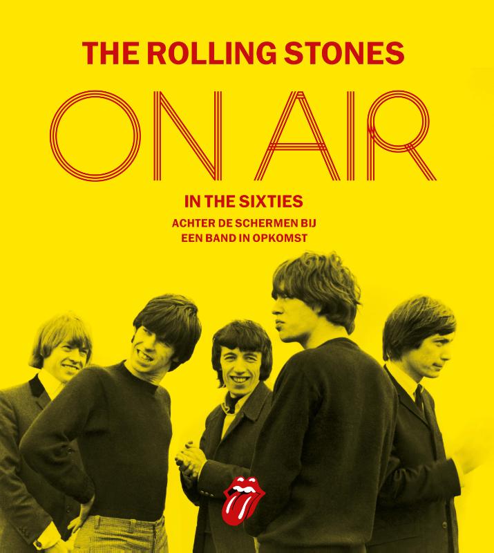 Omslag van The Rolling Stones on air in the sixties