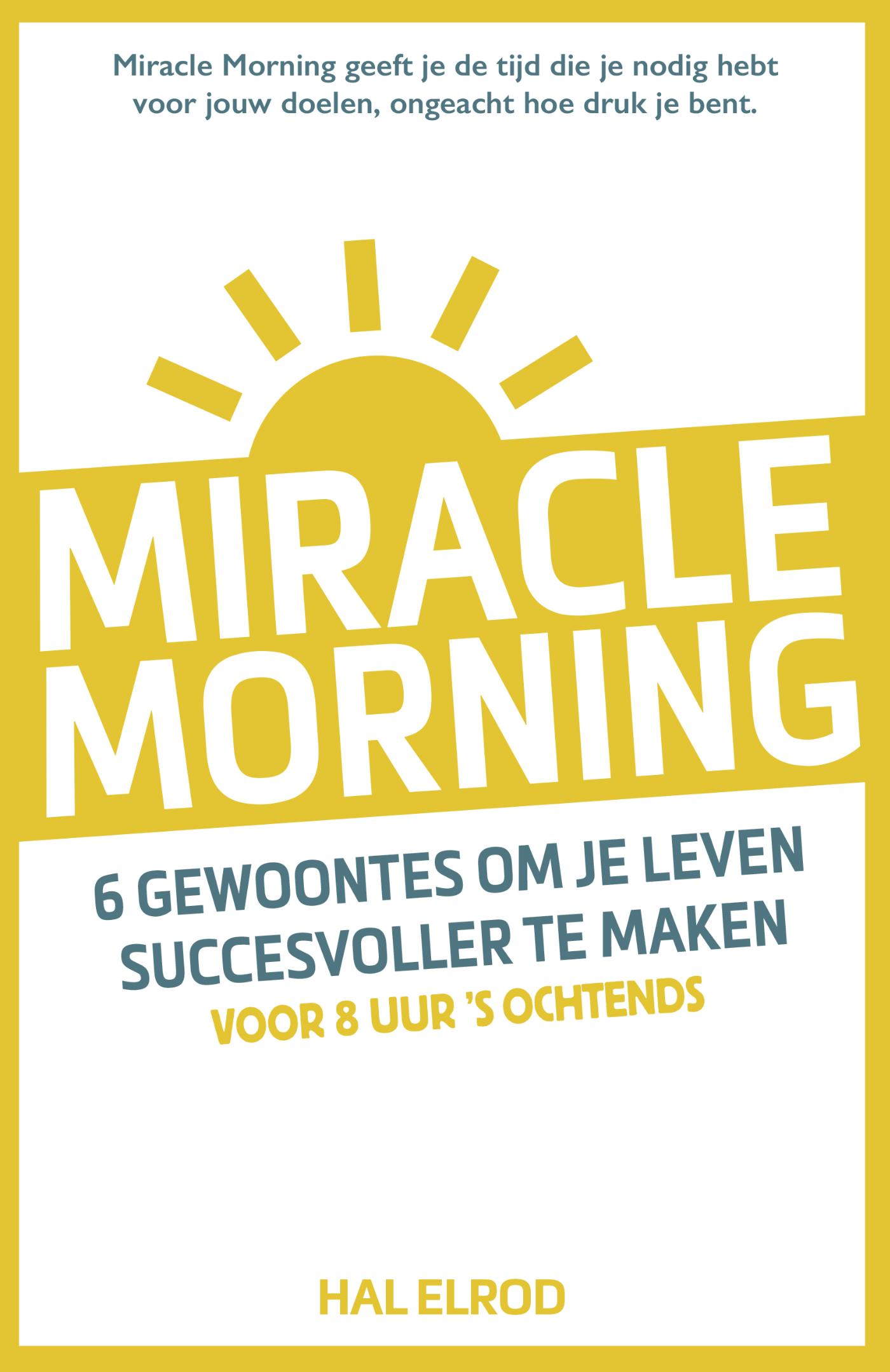 Omslag van Miracle Morning