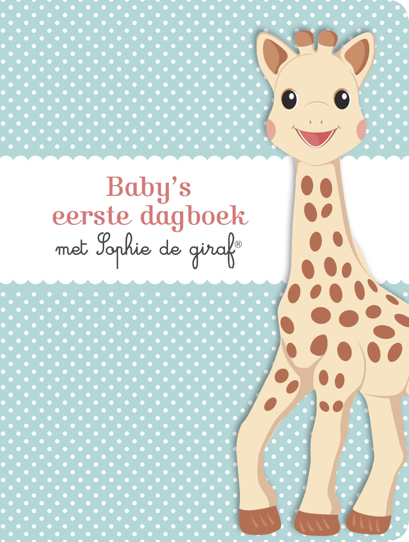 Omslag van Baby's eerste dagboek met Sophie de giraf