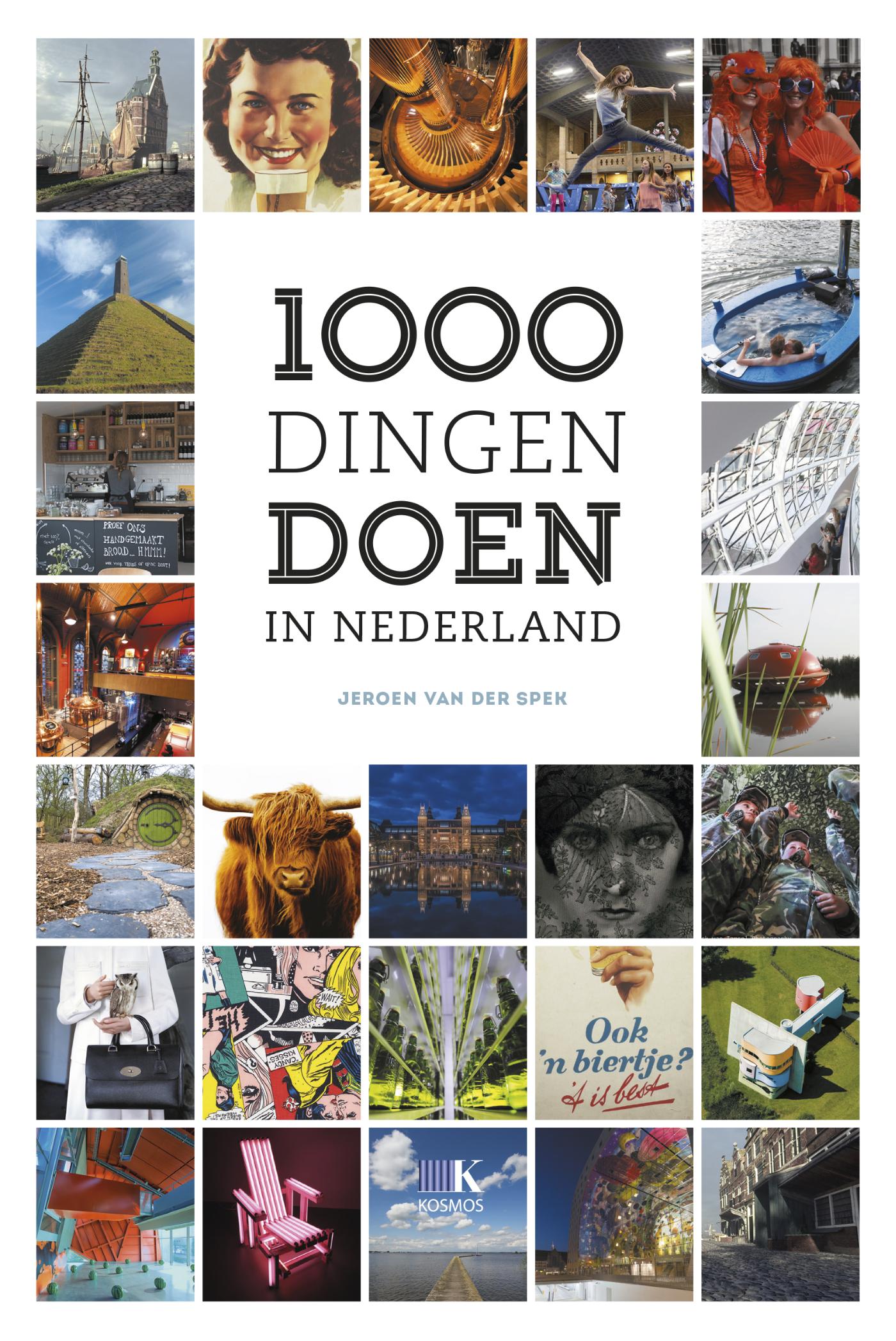 Omslag van 1000 dingen doen in Nederland