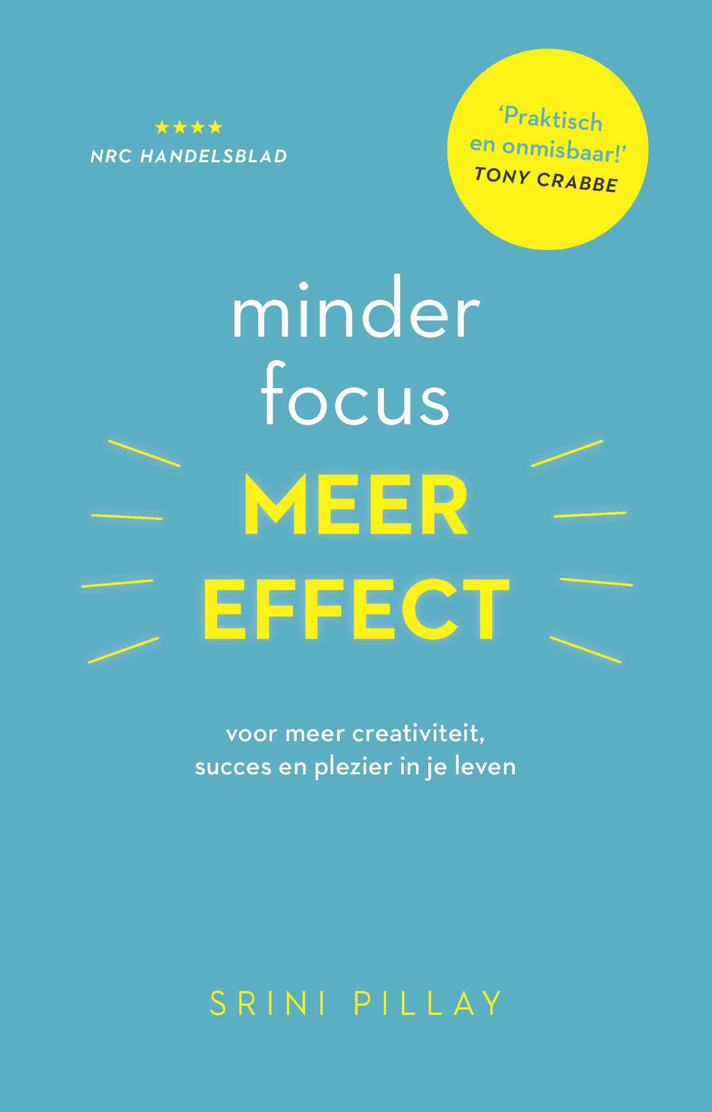 Omslag van Minder focus, meer effect
