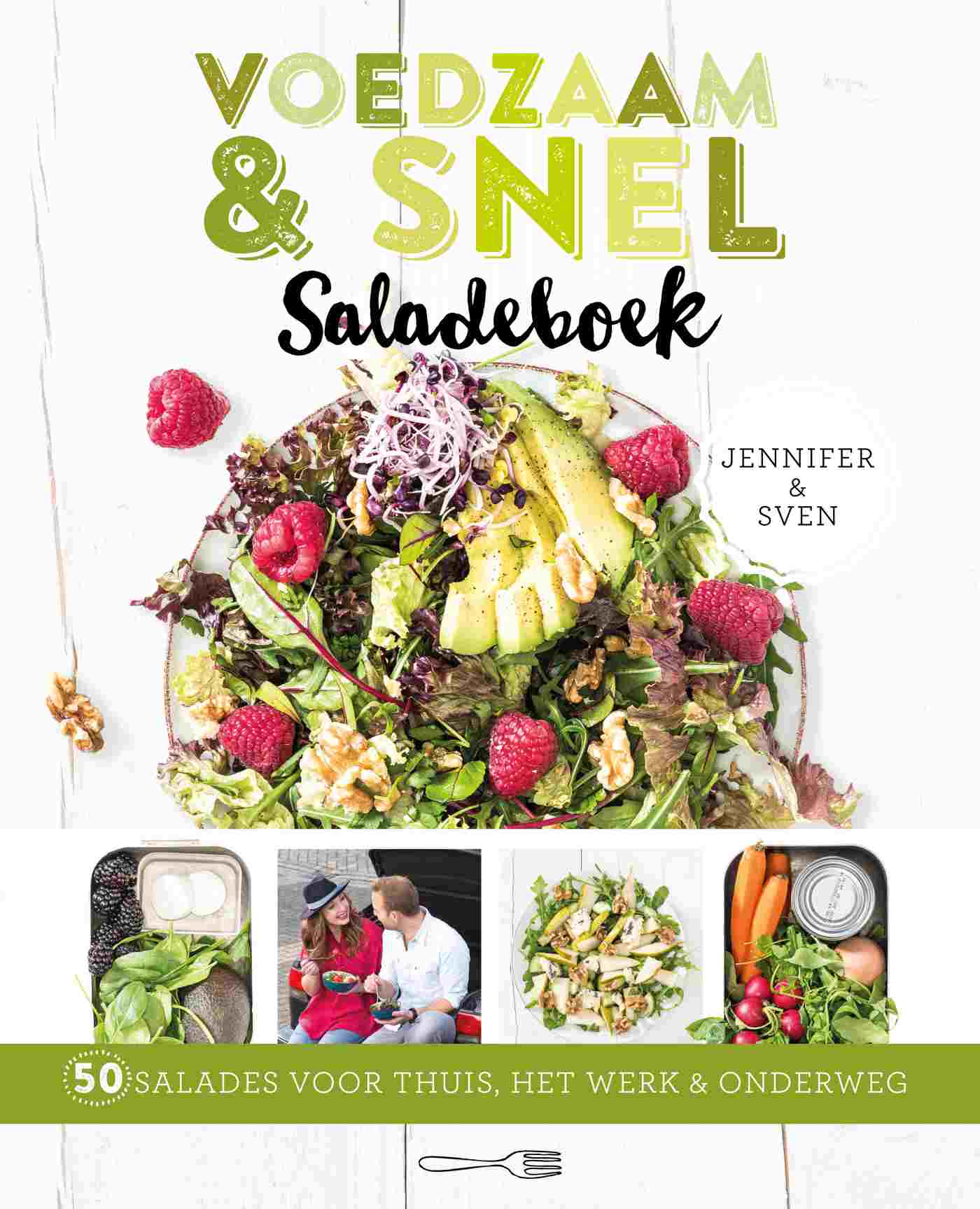 Omslag van Voedzaam & snel saladeboek