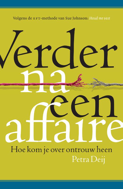 Omslag van Verder na een affaire
