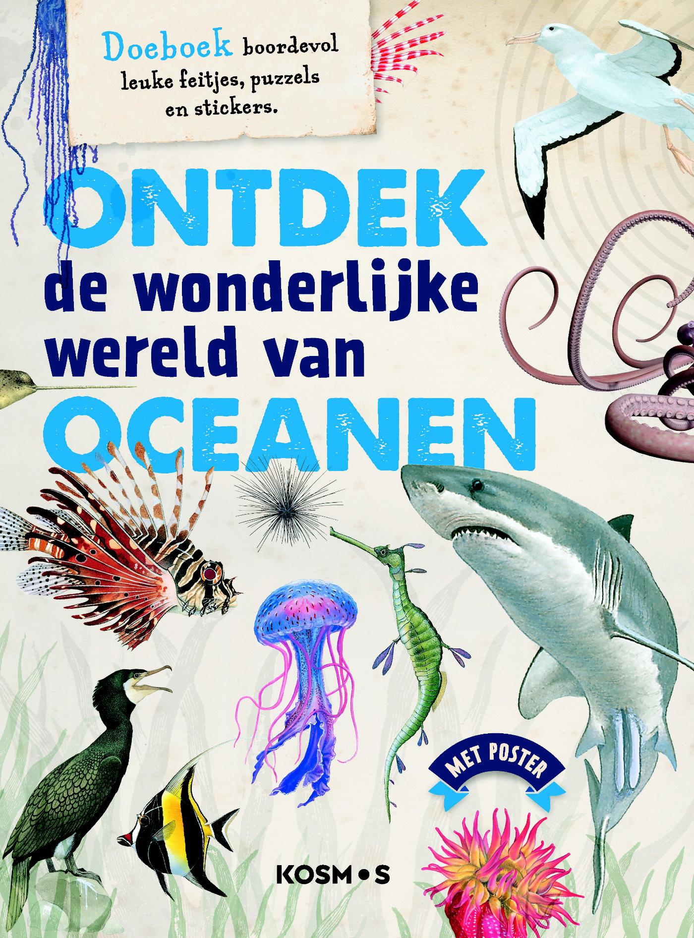 Omslag van Ontdek de wonderlijke wereld van oceanen