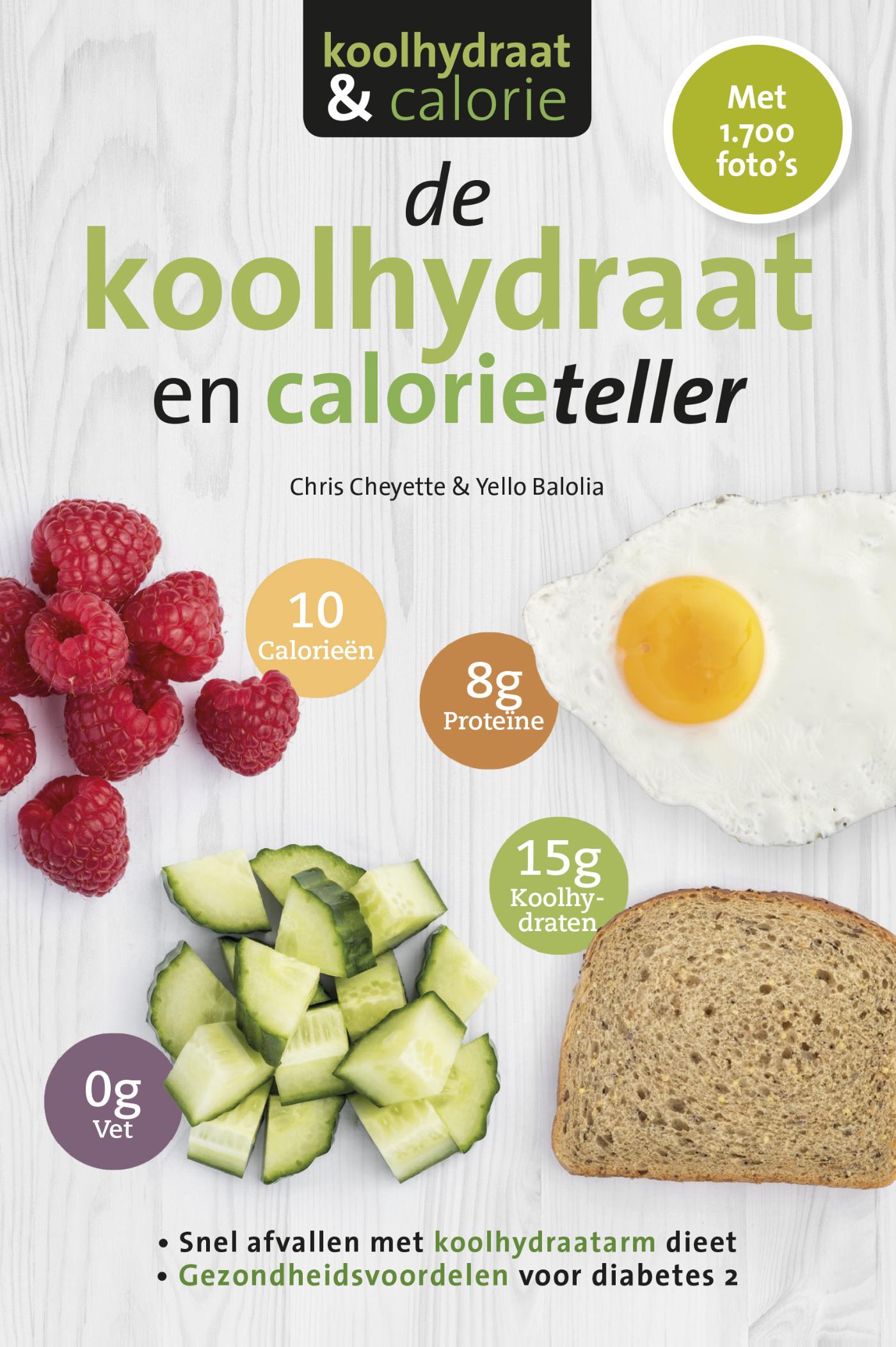 Omslag van De koolhydraten- en calorieteller