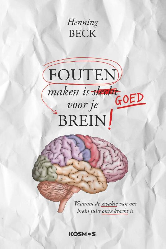 Omslag van Fouten maken is goed voor je brein!