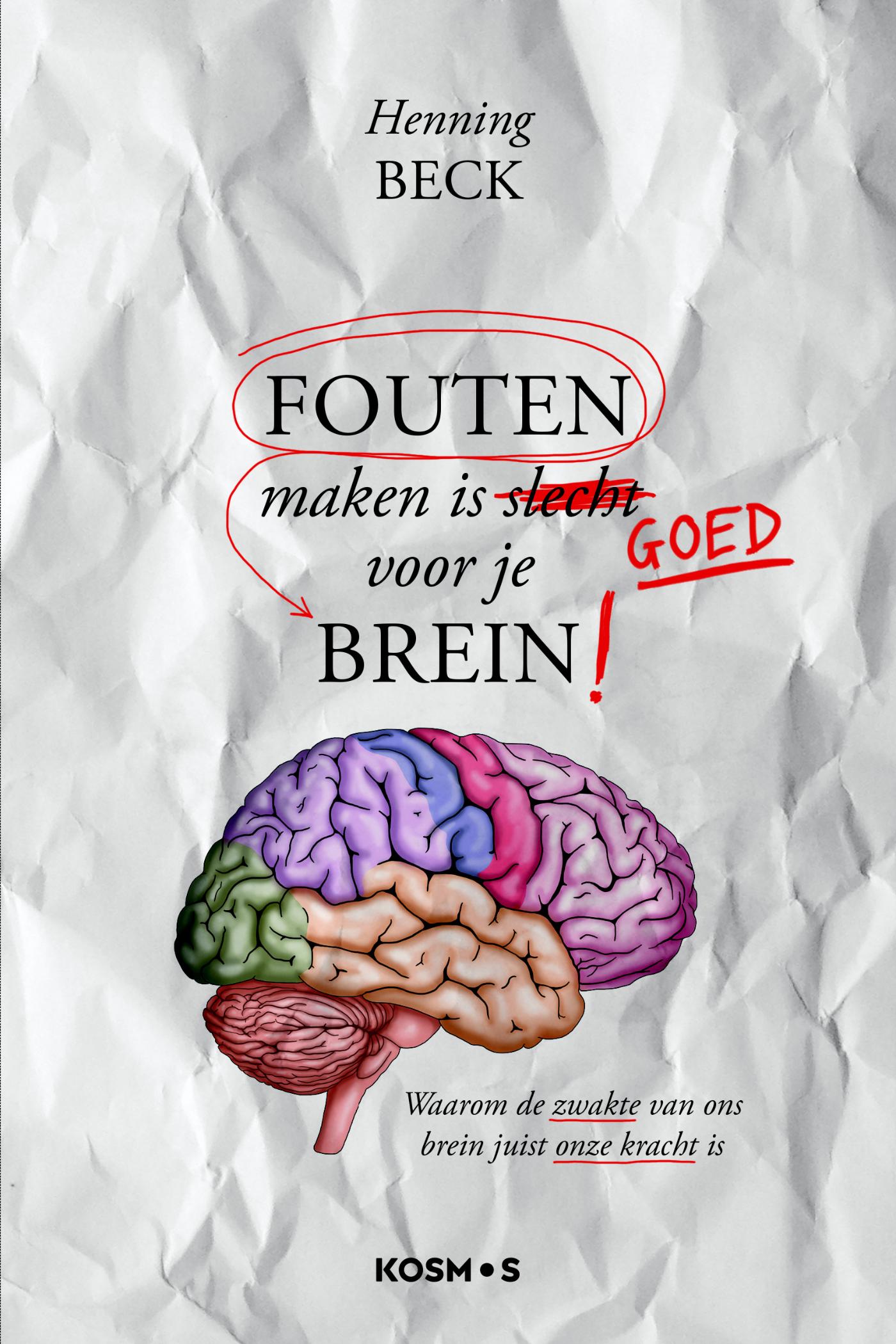 Omslag van Fouten maken is goed voor je brein!
