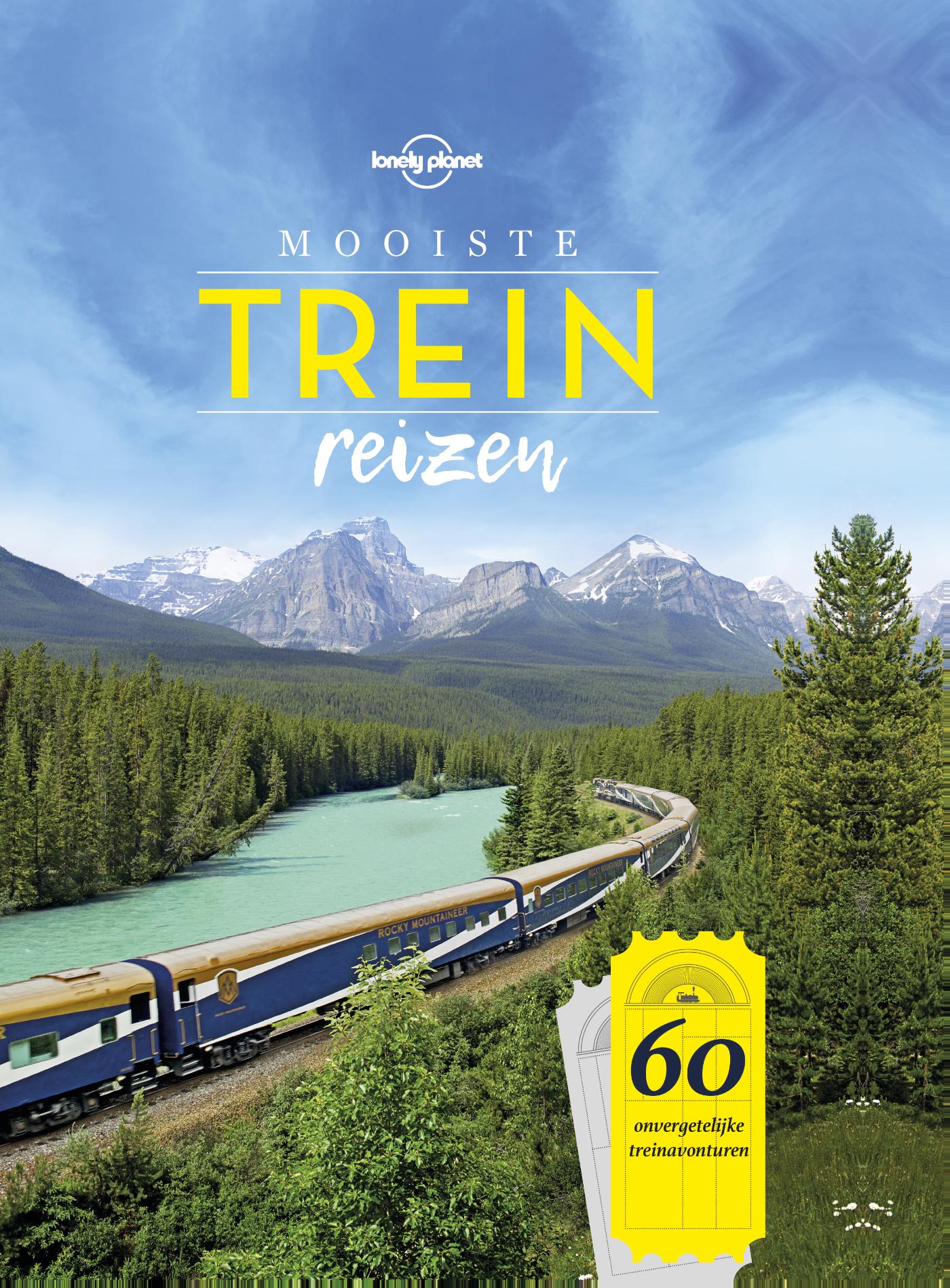 Omslag van Lonely Planet mooiste treinreizen