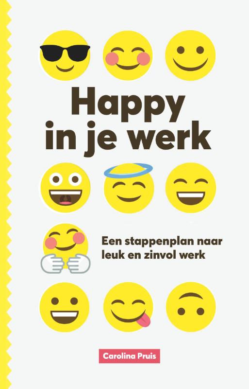 Omslag van Happy in je werk