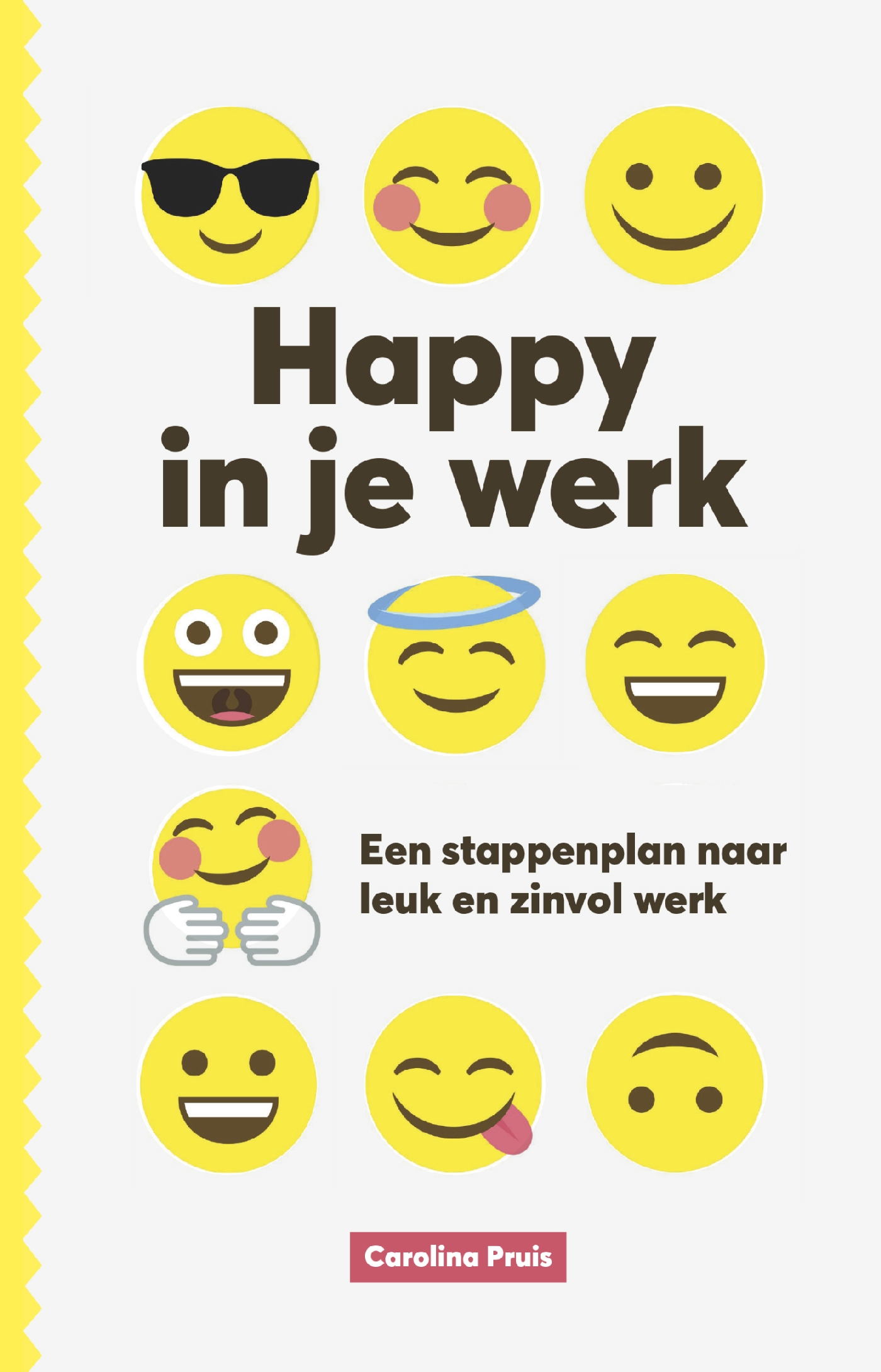 Omslag van Happy in je werk