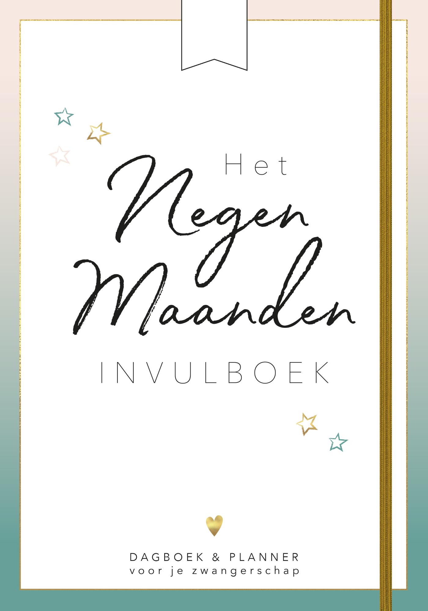 Omslag van Het negen maanden invulboek
