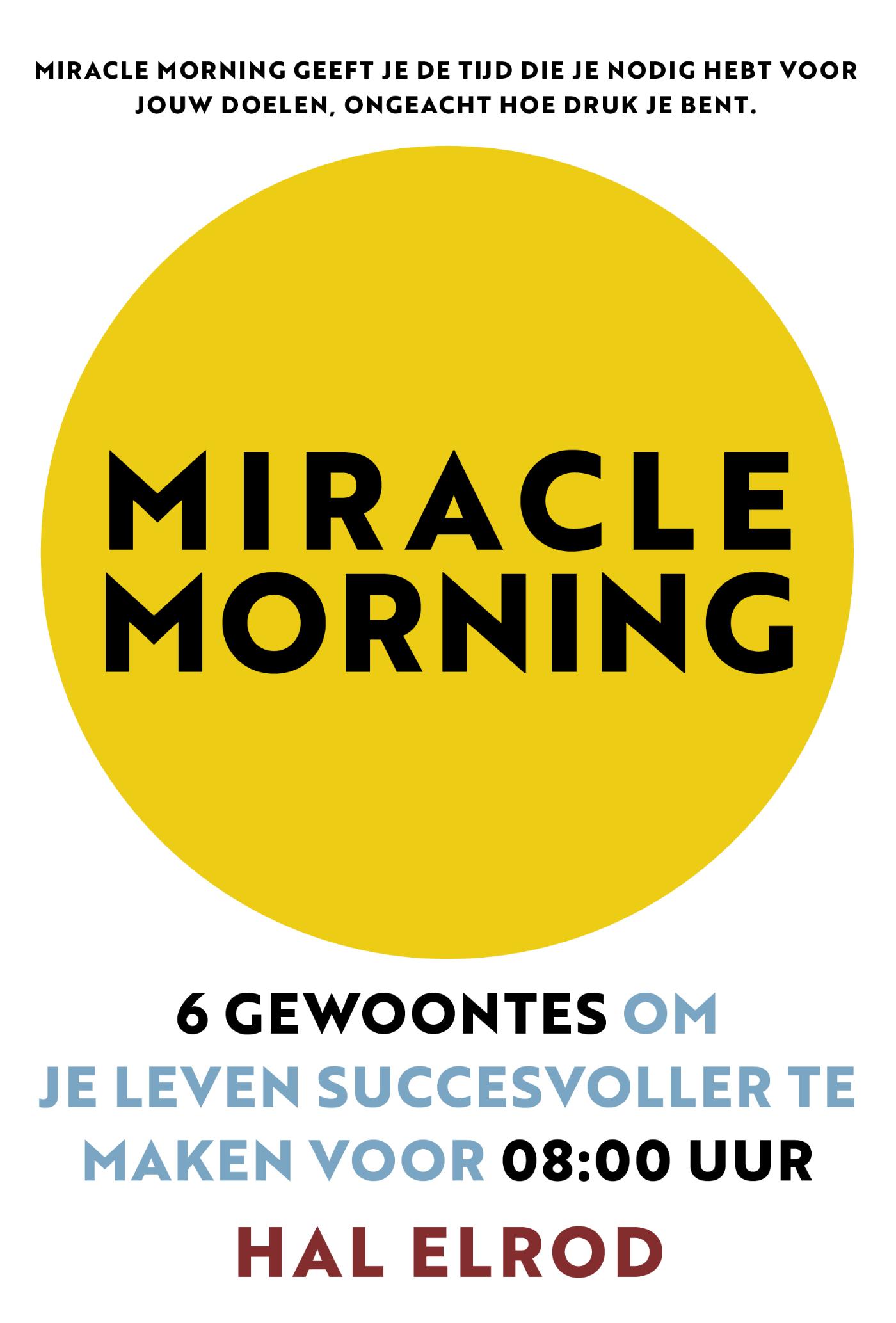 Omslag van Miracle Morning