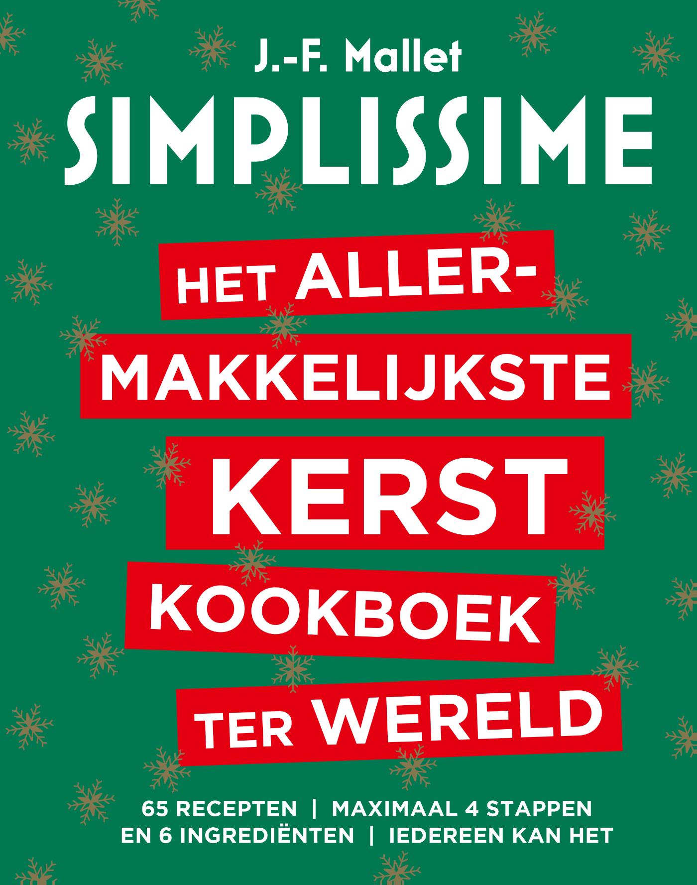 Omslag van Het allermakkelijkste Kerstkookboek ter wereld