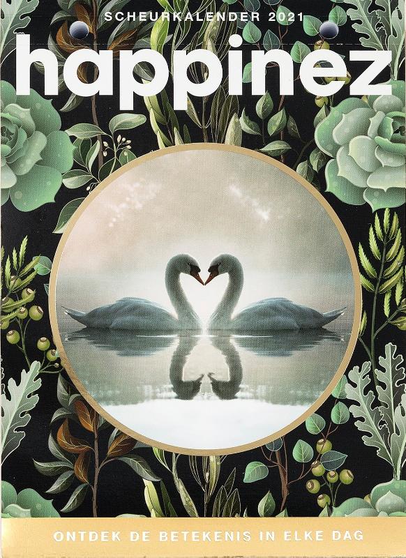 Omslag van Happinez Spirituele scheurkalender 2021