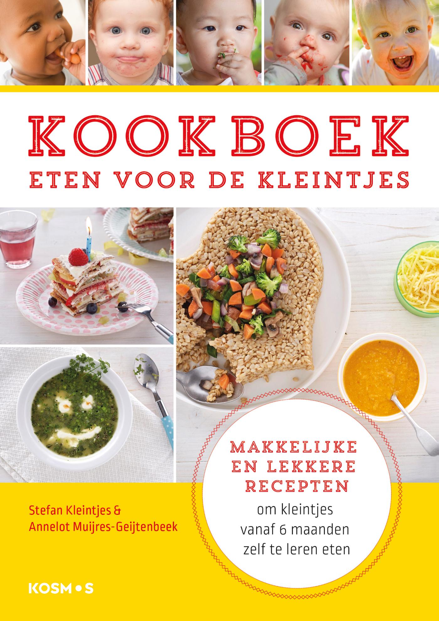 Omslag van Kookboek eten voor de kleintjes