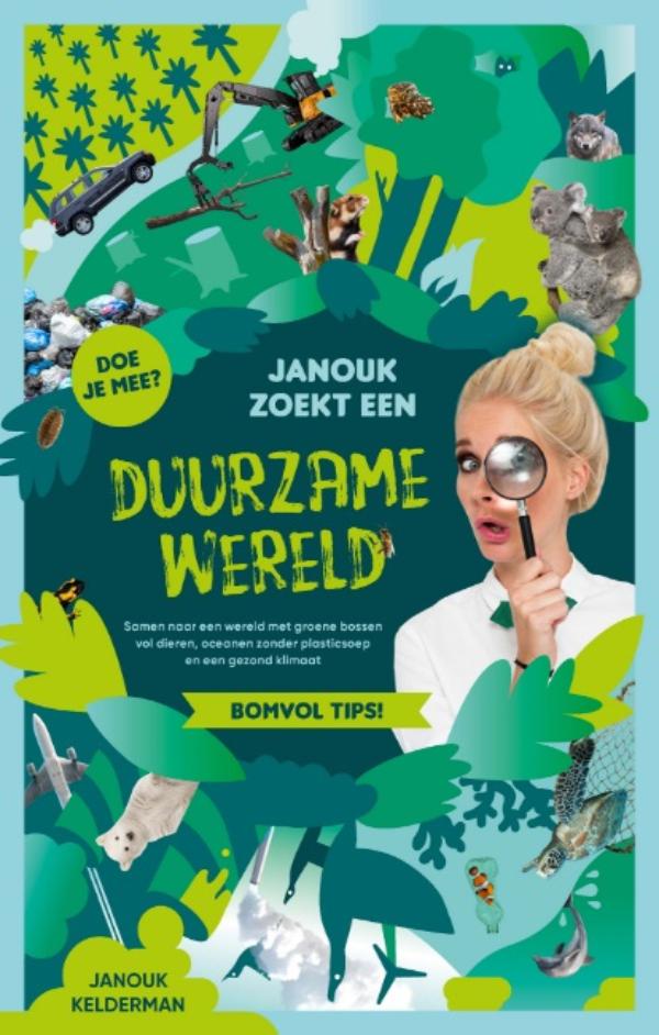 Omslag van Janouk zoekt een duurzame wereld
