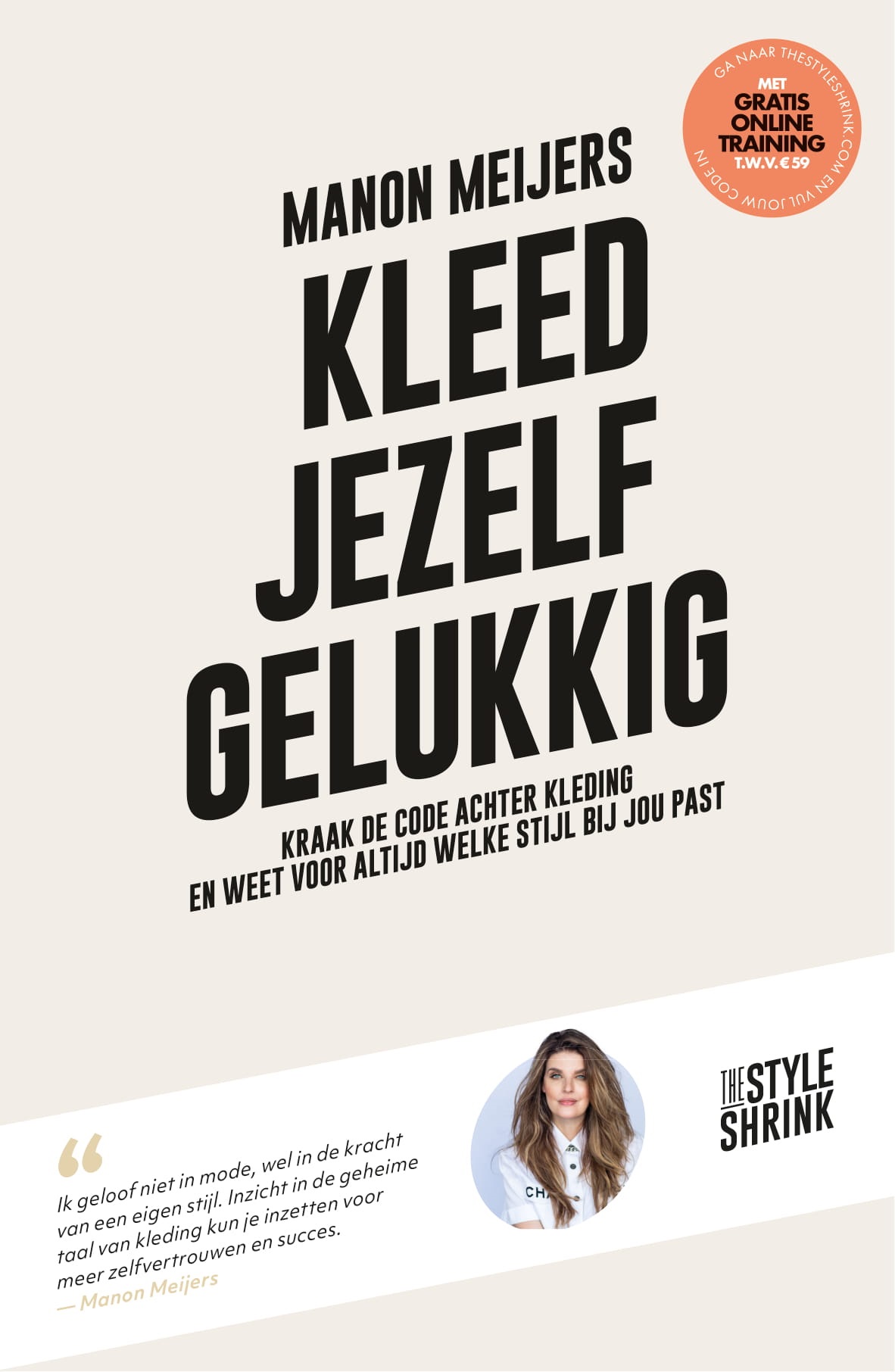 Omslag van Kleed jezelf gelukkig