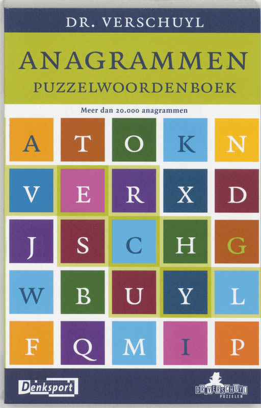 Omslag van Anagrammen puzzelwoordenboek