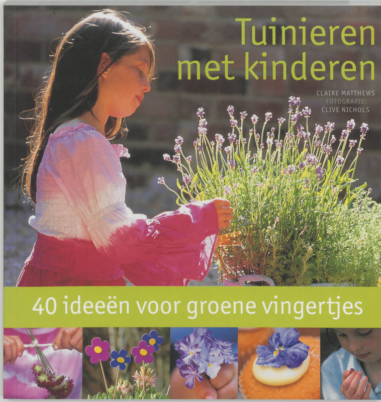 Omslag van Tuinieren met kinderen