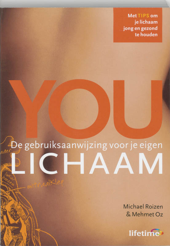 Omslag van You, de gebruiksaanwijzing voor je eigen lichaam