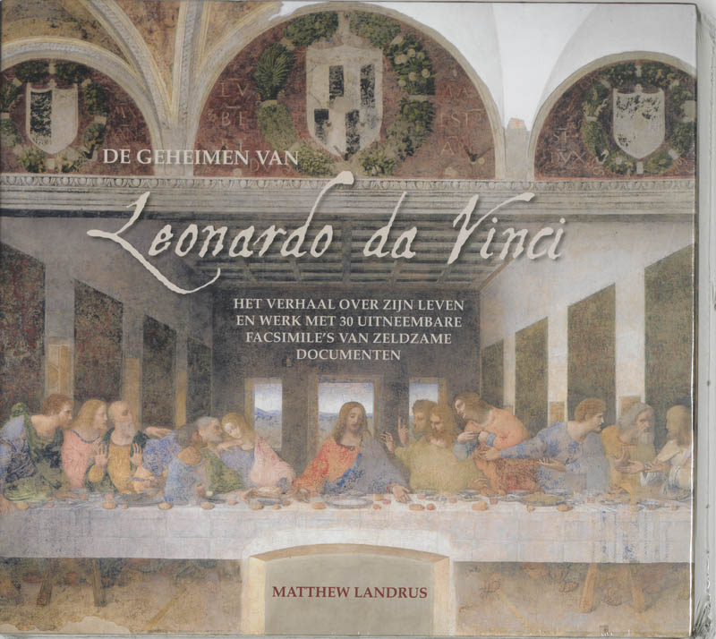 Omslag van De geheimen van Leonardo da Vinci
