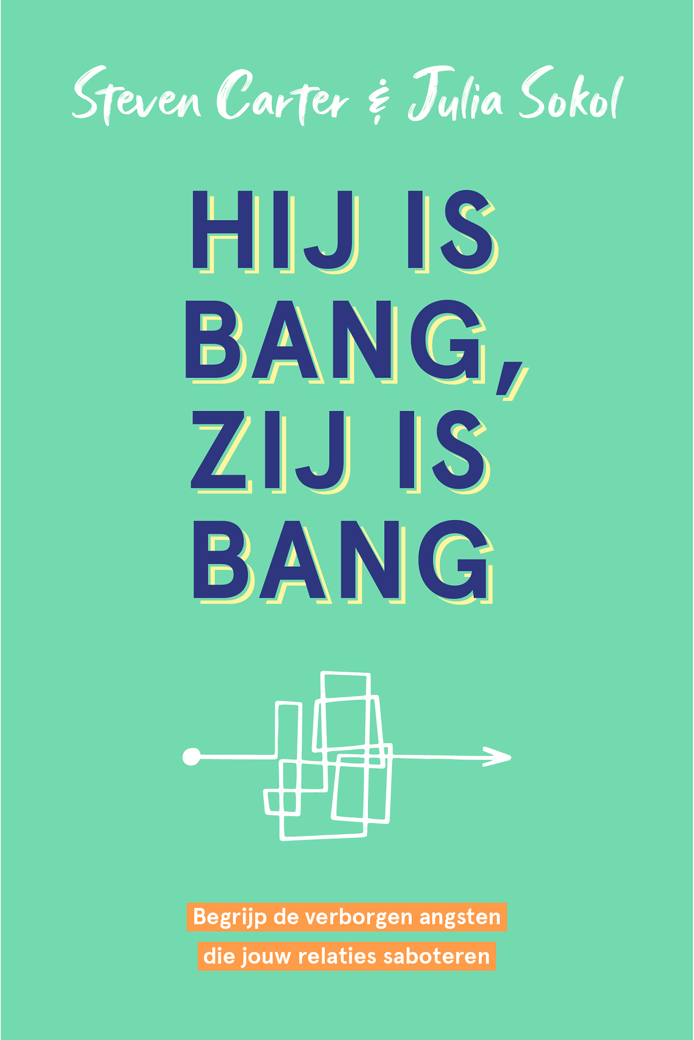 Omslag van Hij is bang, zij is bang