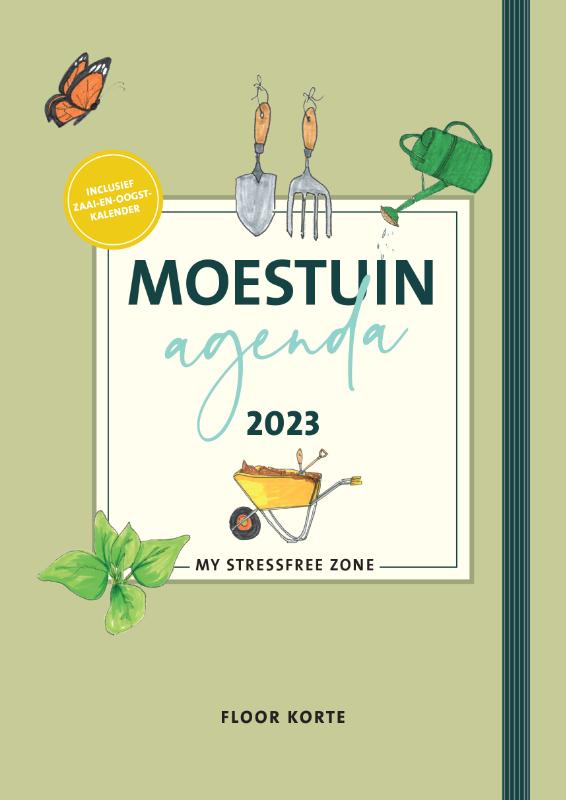 Omslag van Moestuin Agenda 2023