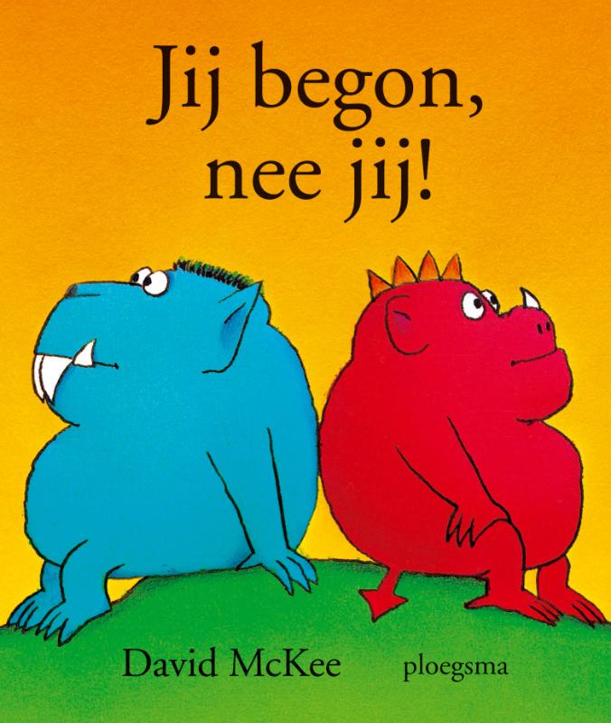 Omslag van Jij begon! Nee, jij!
