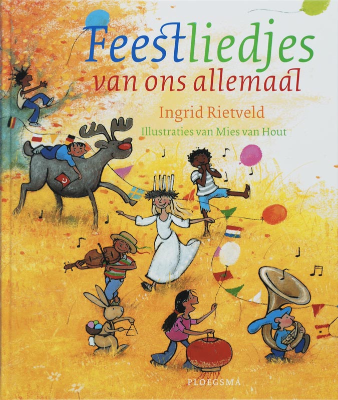 Omslag van Feestliedjes van ons allemaal