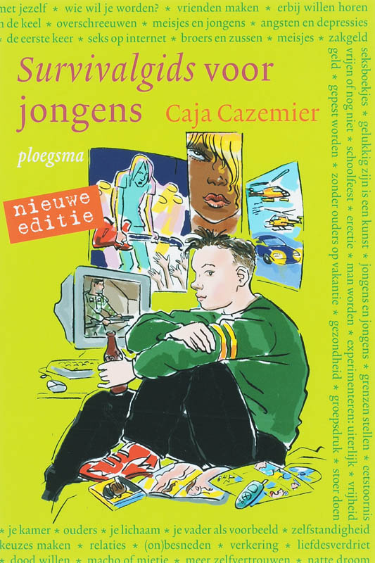 Omslag van Survivalgids voor jongens