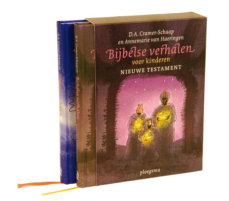 Omslag van Bijbelse verhalen voor kinderen 2 delen in cassette