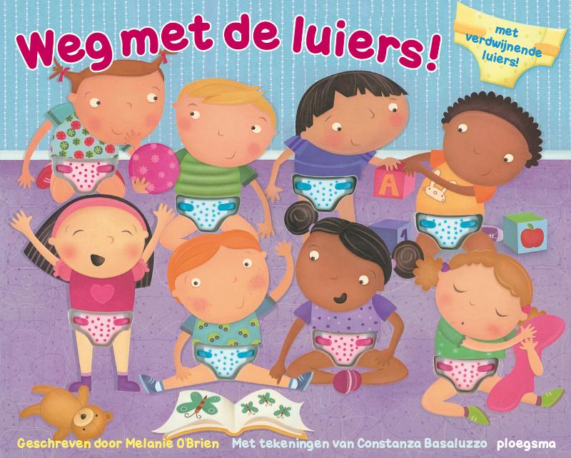 Omslag van Weg met de luiers!
