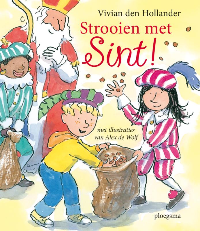 Omslag van Strooien met Sint
