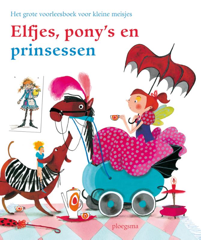 Omslag van Elfjes, pony's en prinsessen
