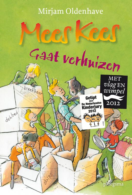 Omslag van Mees Kees gaat verhuizen