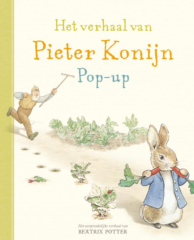 Omslag van Het verhaal van Pieter Konijn pop-up