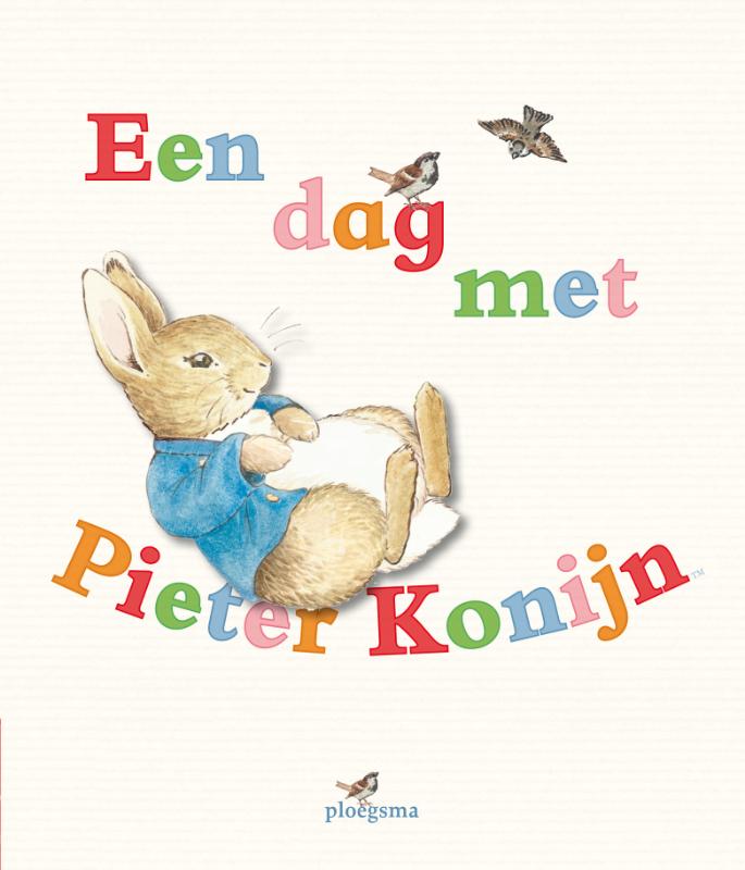 Omslag van Een dag met Pieter Konijn