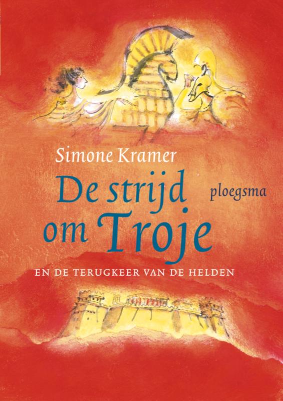Omslag van De strijd om Troje