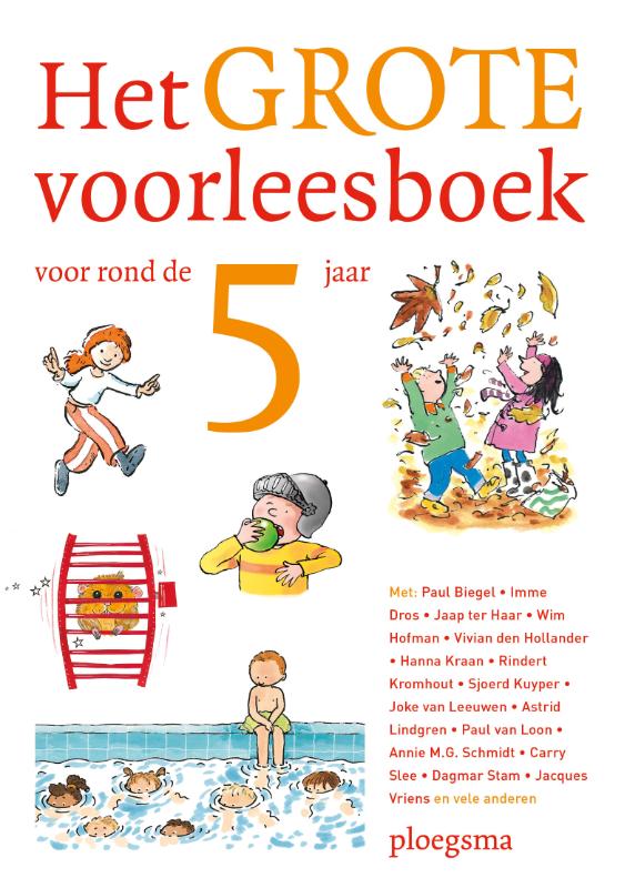 Omslag van Het grote voorleesboek voor rond de vijf