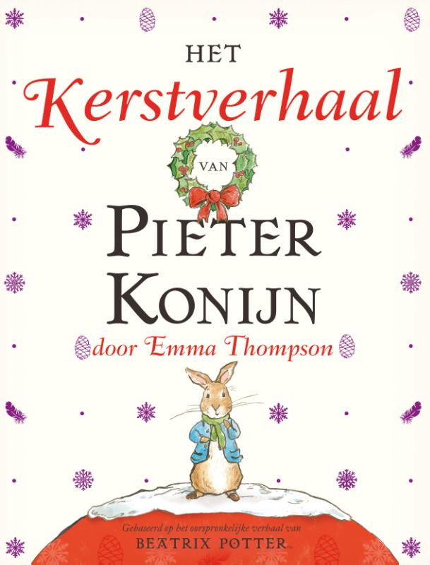 Omslag van Het kerstverhaal van Pieter Konijn