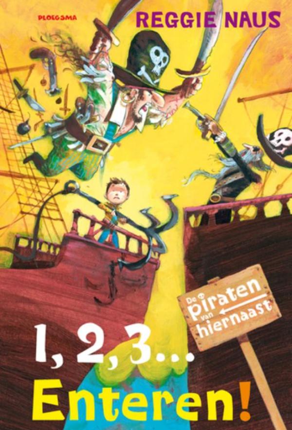 Omslag van 1, 2, 3... enteren!
