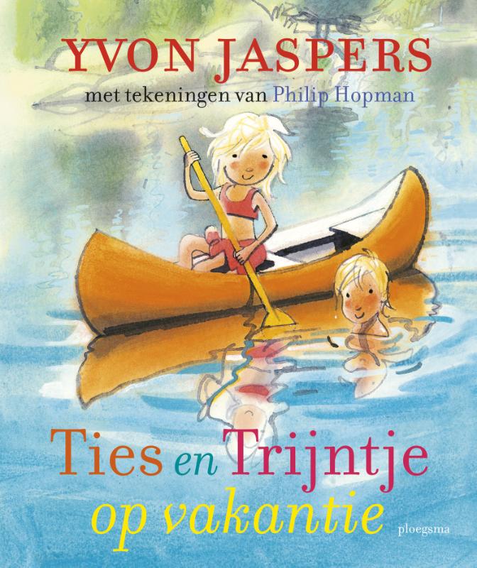 Omslag van Ties en Trijntje op vakantie